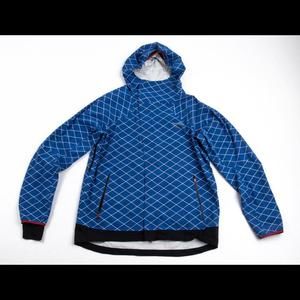 Nike Gyakusou blue diamond grid waterproof jacket XL